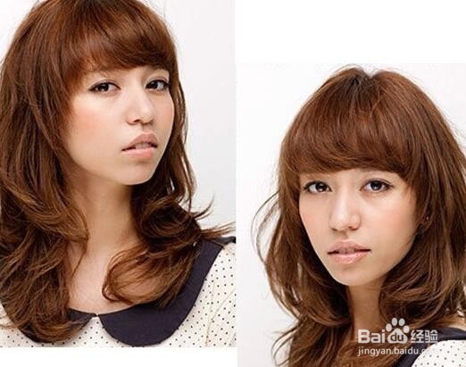 不同脸型选对齐刘海 为你的颜值加分