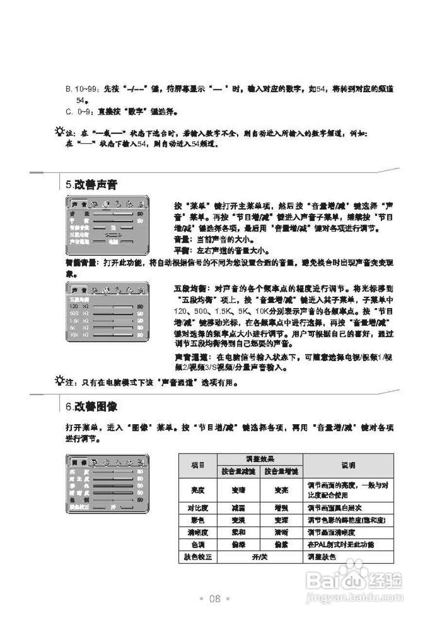 TCL王牌HD34C41彩电使用说明书