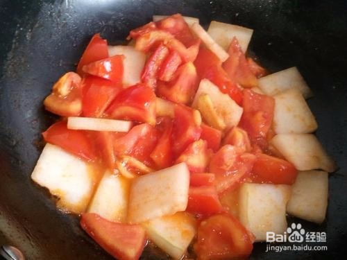 减肥食谱之西红柿炒冬瓜