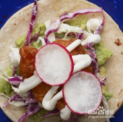 啤酒虾炸玉米饼