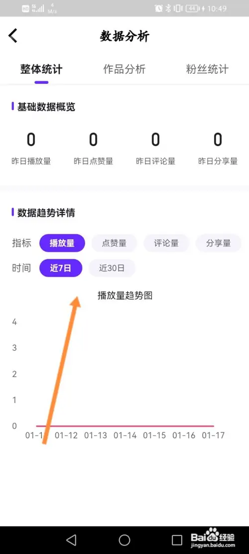 微视软件怎样查看播放量