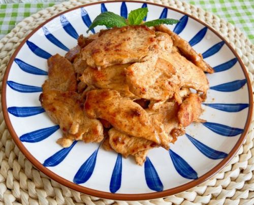 香煎黑胡椒鸡胸肉