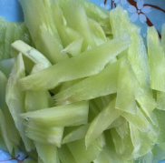 蚝油笋片的做法