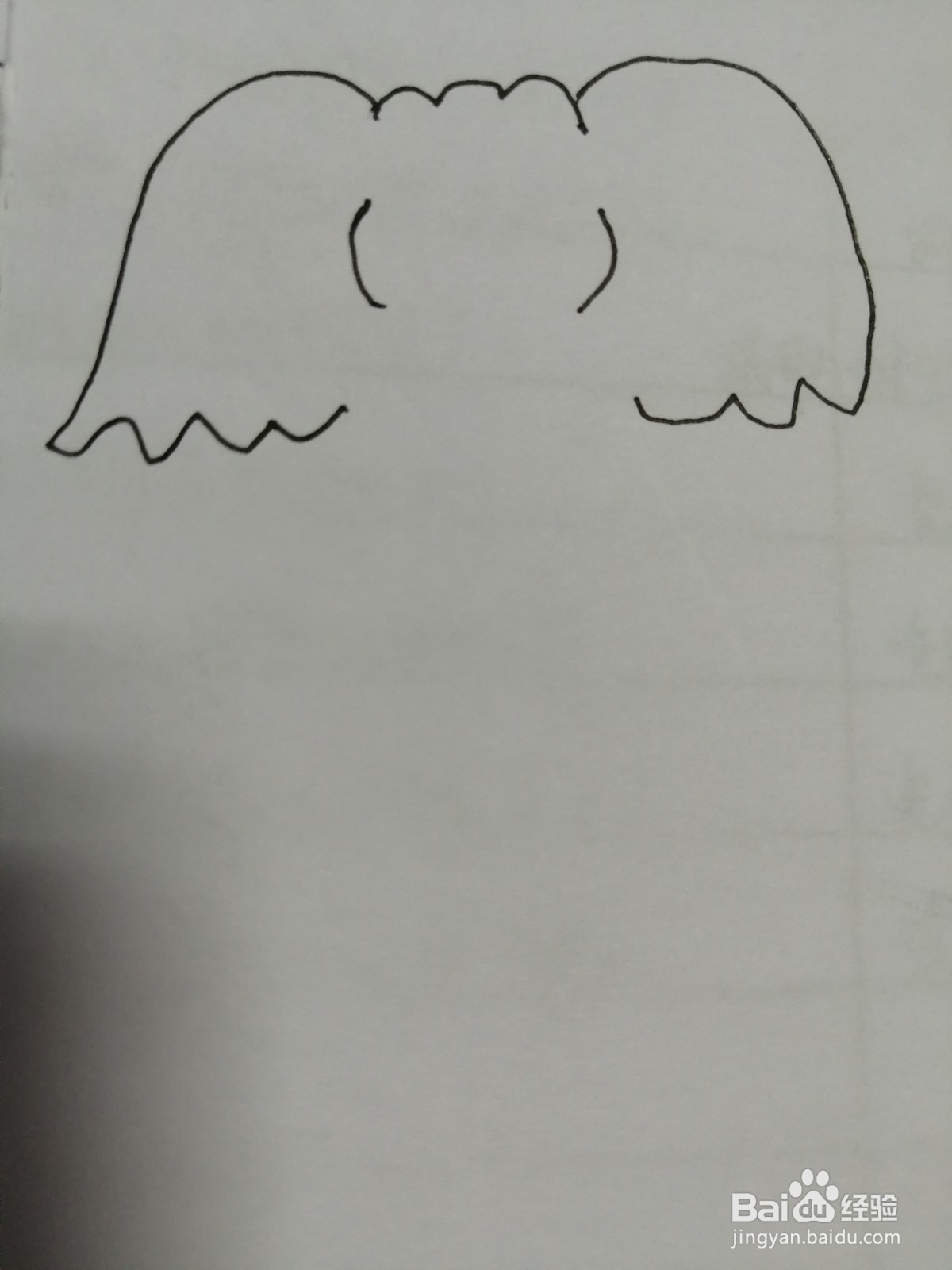 简笔画大象怎么画