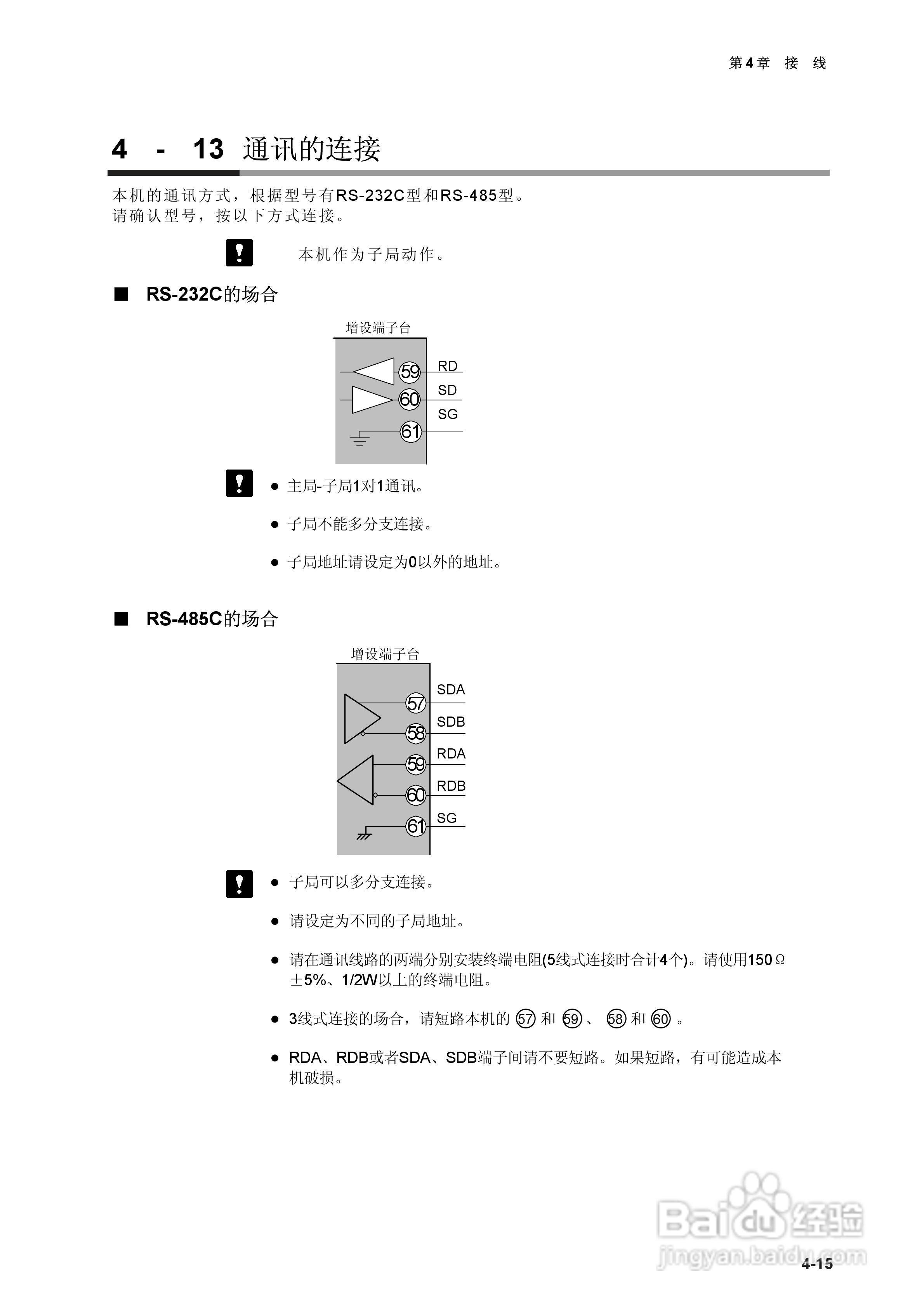 日本山武指示调节器SDC40B使用说明书:[5]