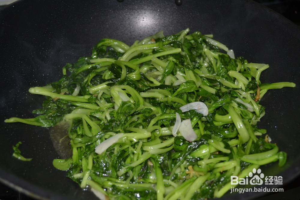 爆炒自家小青菜