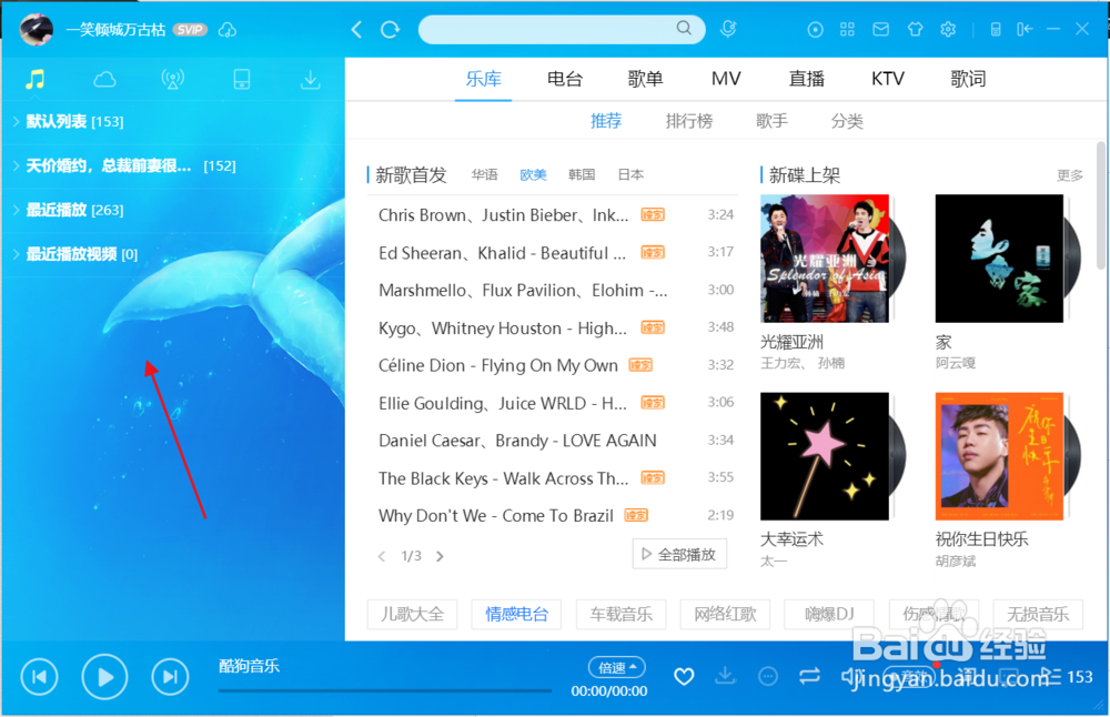如何修改酷狗音乐的主题皮肤