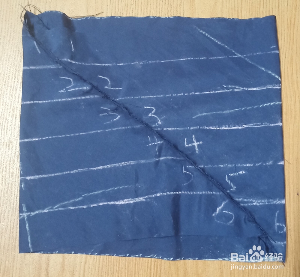 程太太做手工之——如何简单快速裁出45度斜布条