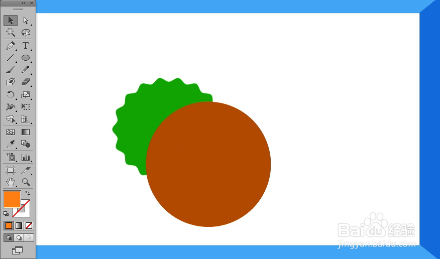 怎样在illustrator中绘制三明治小图标