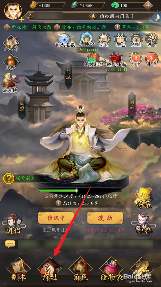 修真江湖怎么获取木系神兽袋