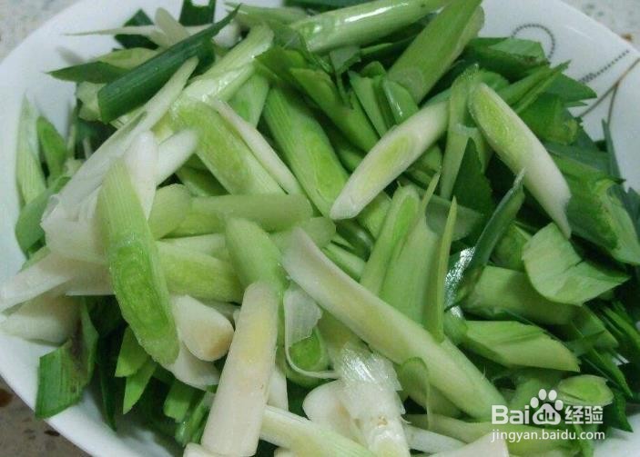蒜苗炒鸡蛋怎么做