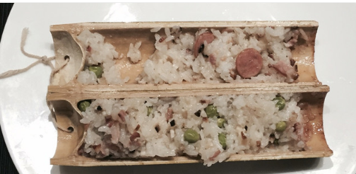 怎么做腊肠杂粮竹筒饭？