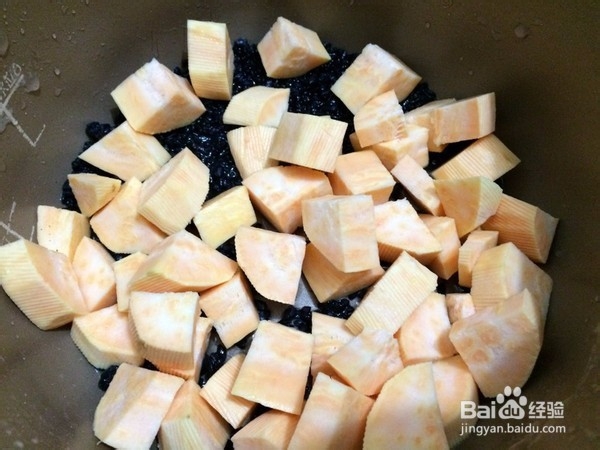 红薯乌米粥做法