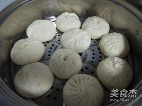 自制简易酱肉包子