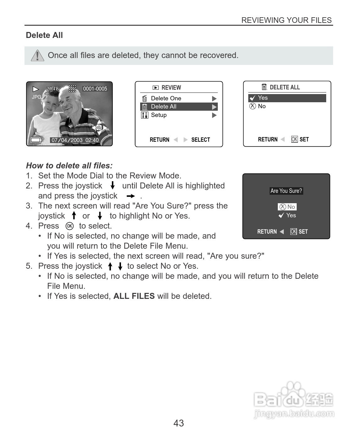 Rollei dc3100型数码相机说明书:[5]