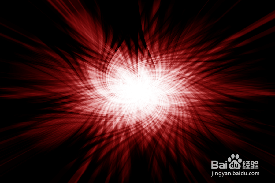 PS滤镜之极坐标制作绚丽壁纸