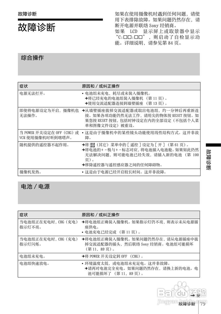 索尼HDR-FX1E数码摄像机使用说明书:[8]