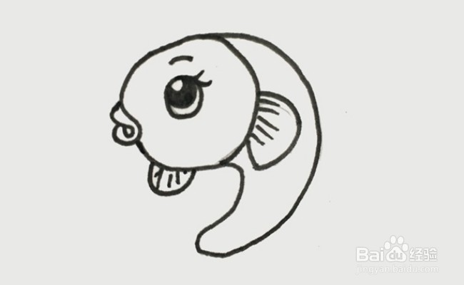 怎么画鱼才有创意