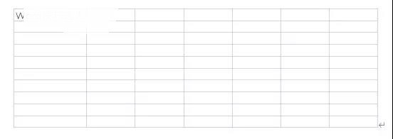 Word：Word表格操作的几个小技巧？