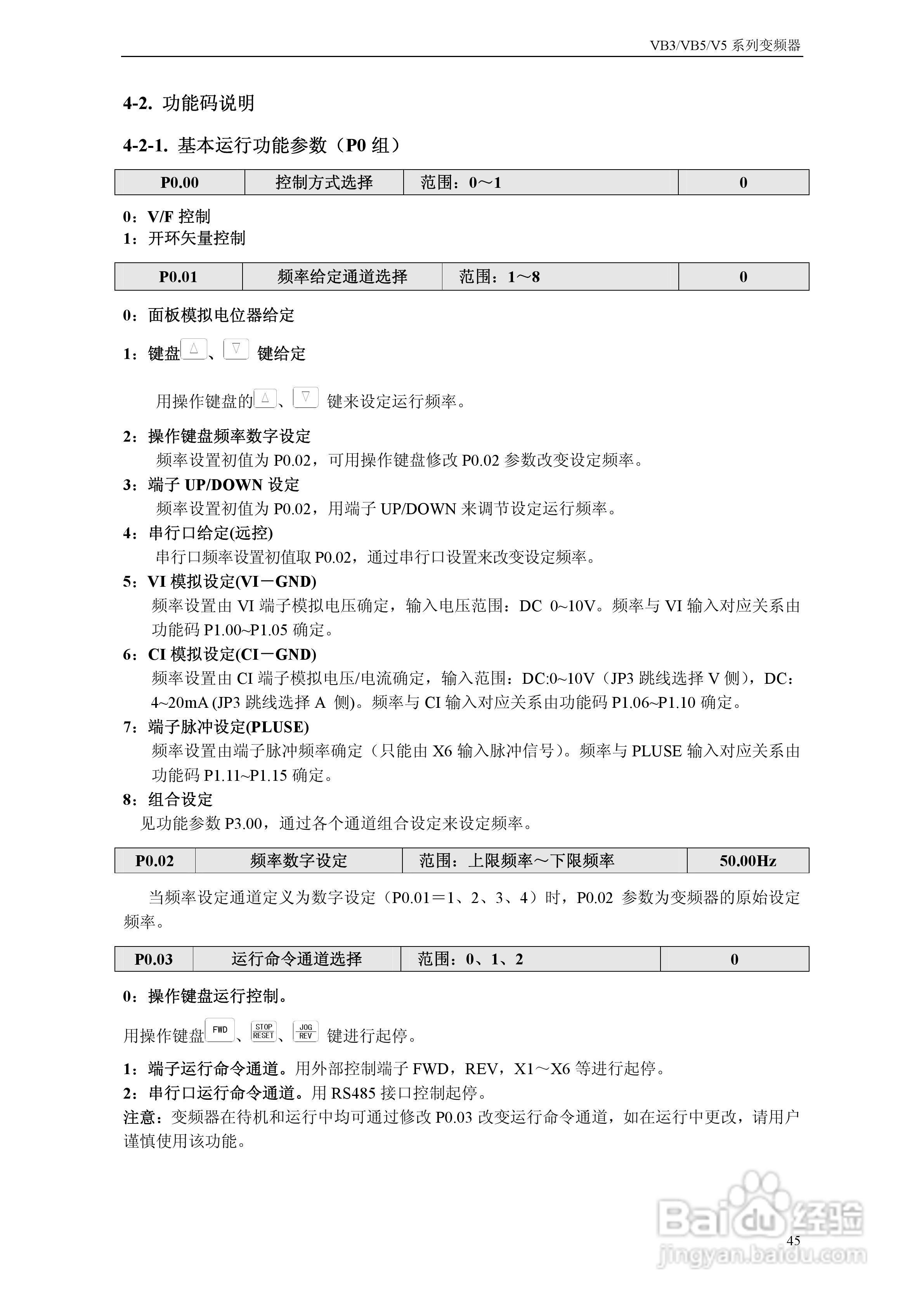 能士(NSA)NSA80-3150P43变频器说明书:[6]