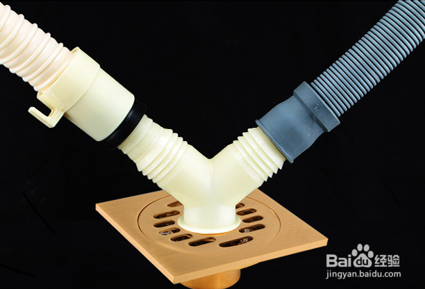 两个洗衣机怎么共用一个排水