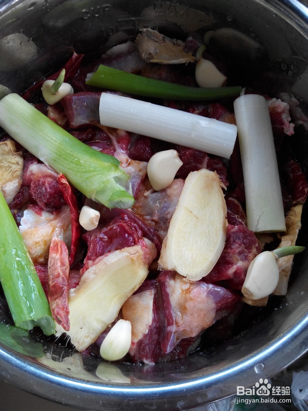 北方特色菜之红焖牛肉