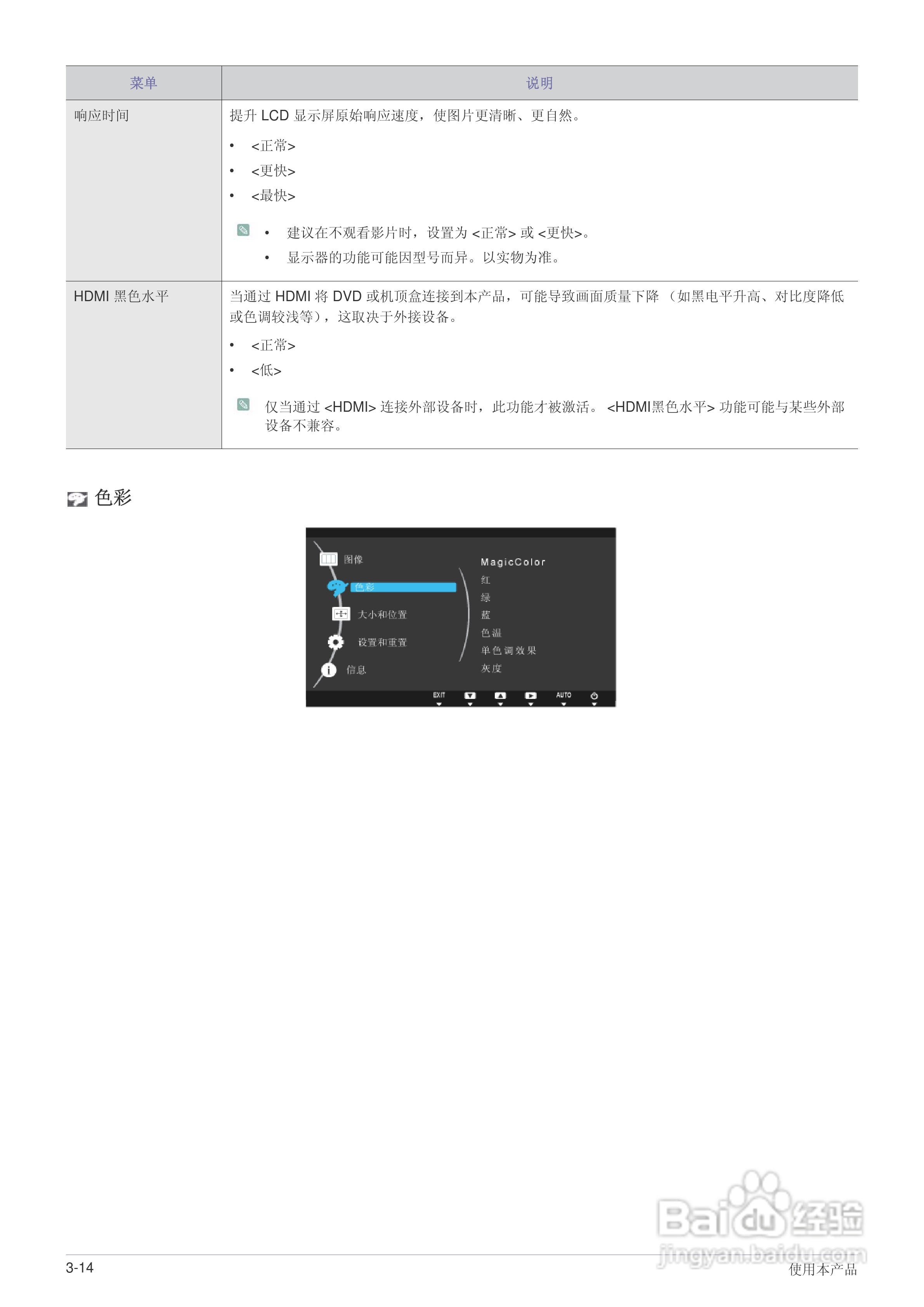 三星BX1950液晶显示器使用说明书:[4]
