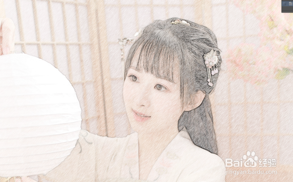 PS制作彩色铅笔画