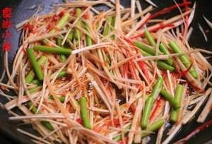 鱼香牛蒡丝的做法