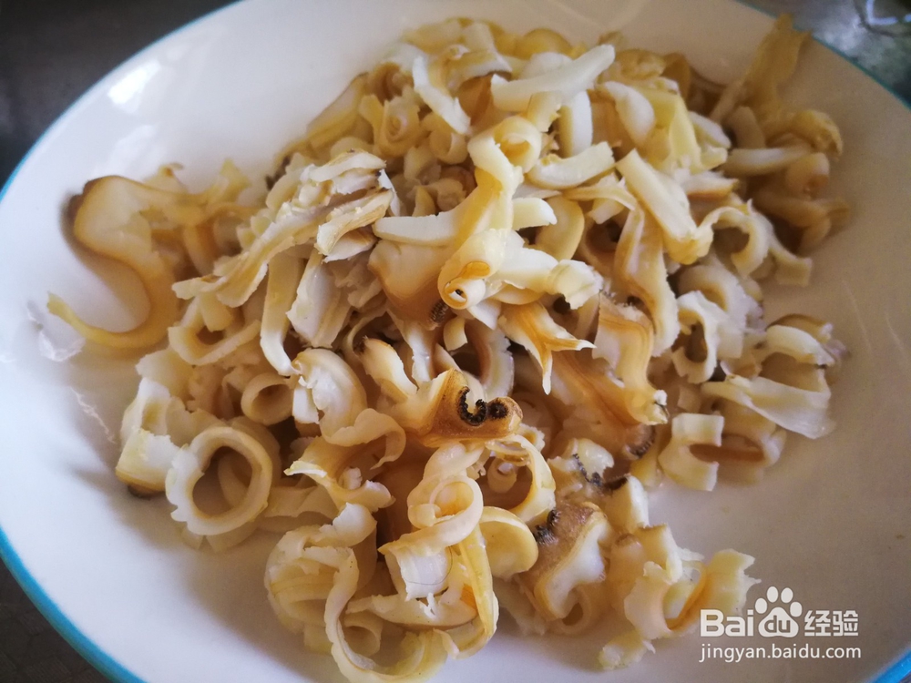 爆炒扇贝肉做法