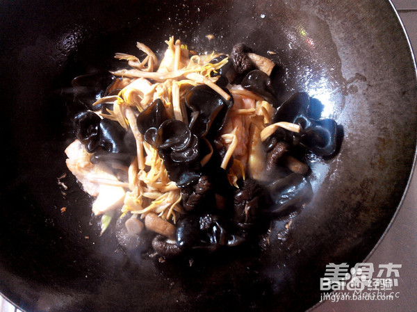 花菇鱼腩的做法