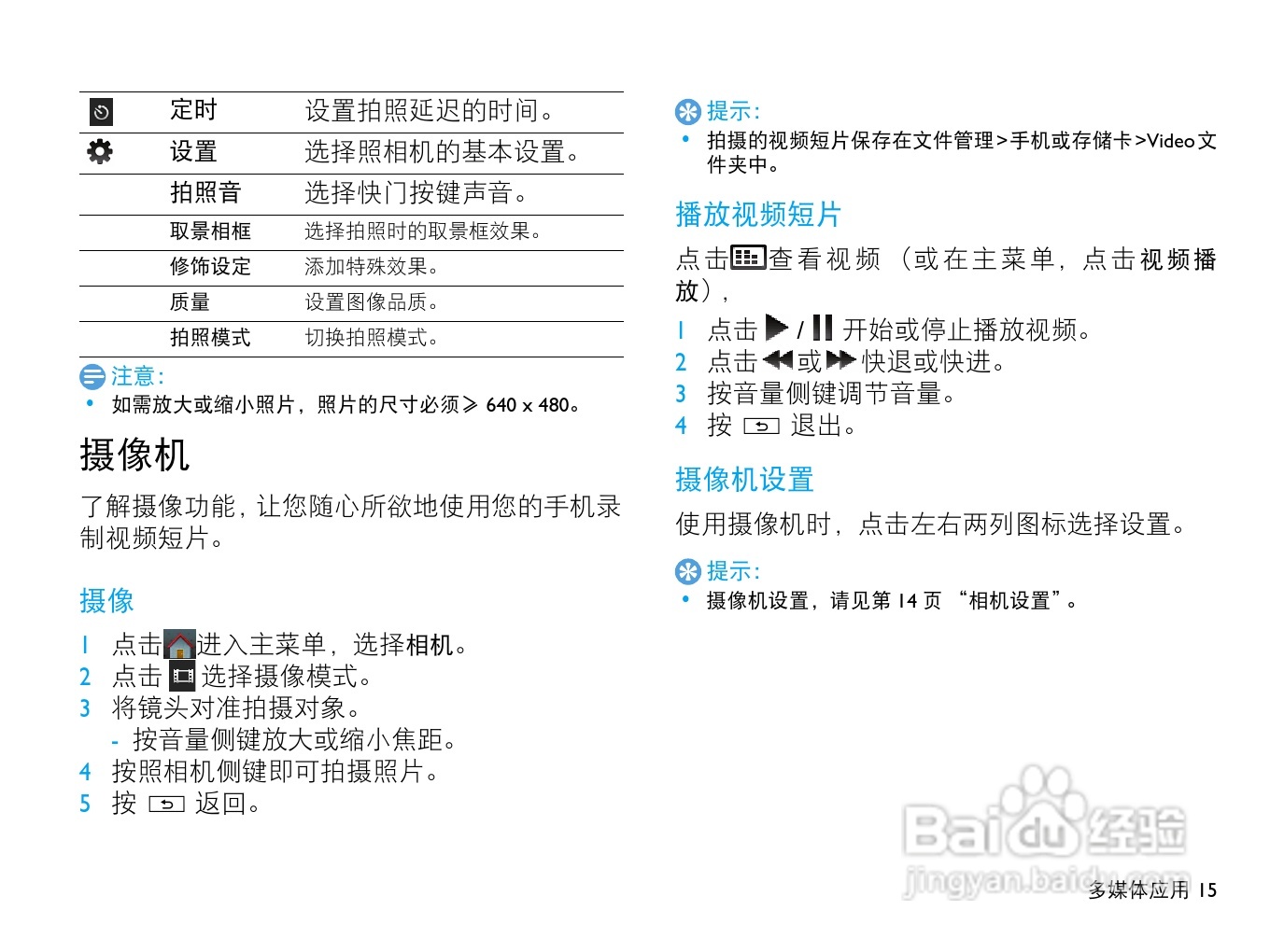飞利浦D812手机使用说明书:[2]