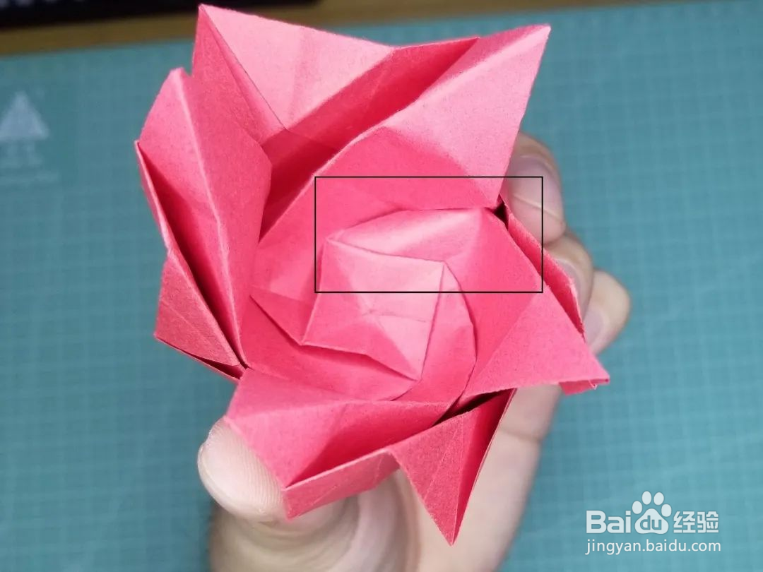 川崎玫瑰折纸教程