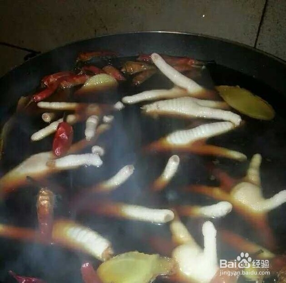 凉拌鸡爪的做法