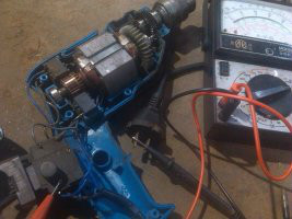 怎样学使用万用表之 怎样修手枪钻