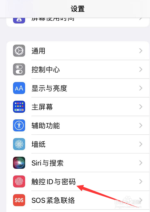 苹果11怎么设置指纹解锁