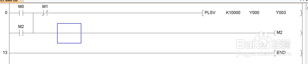 三菱PLCFXCPU编程办法频率脉冲输出指令