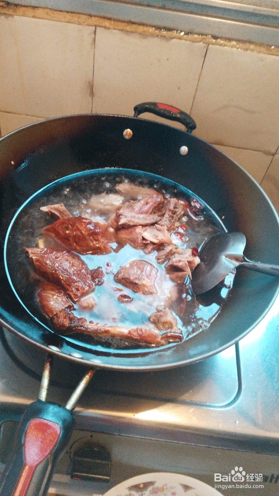 白萝卜烧鸭架的做法