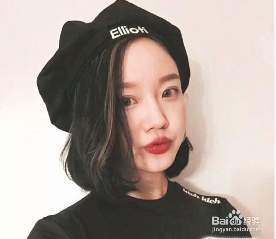 戴帽子的发型扎法推荐