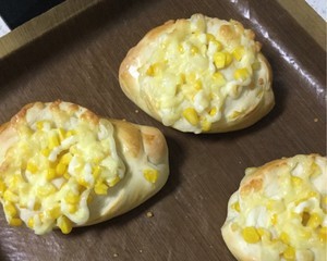 好吃的早餐玉米沙拉包