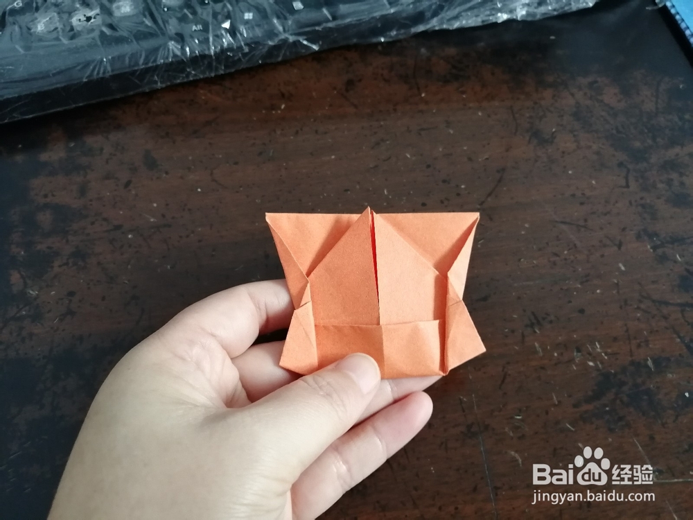 儿童折纸之抽象派的猫头鹰怎么折