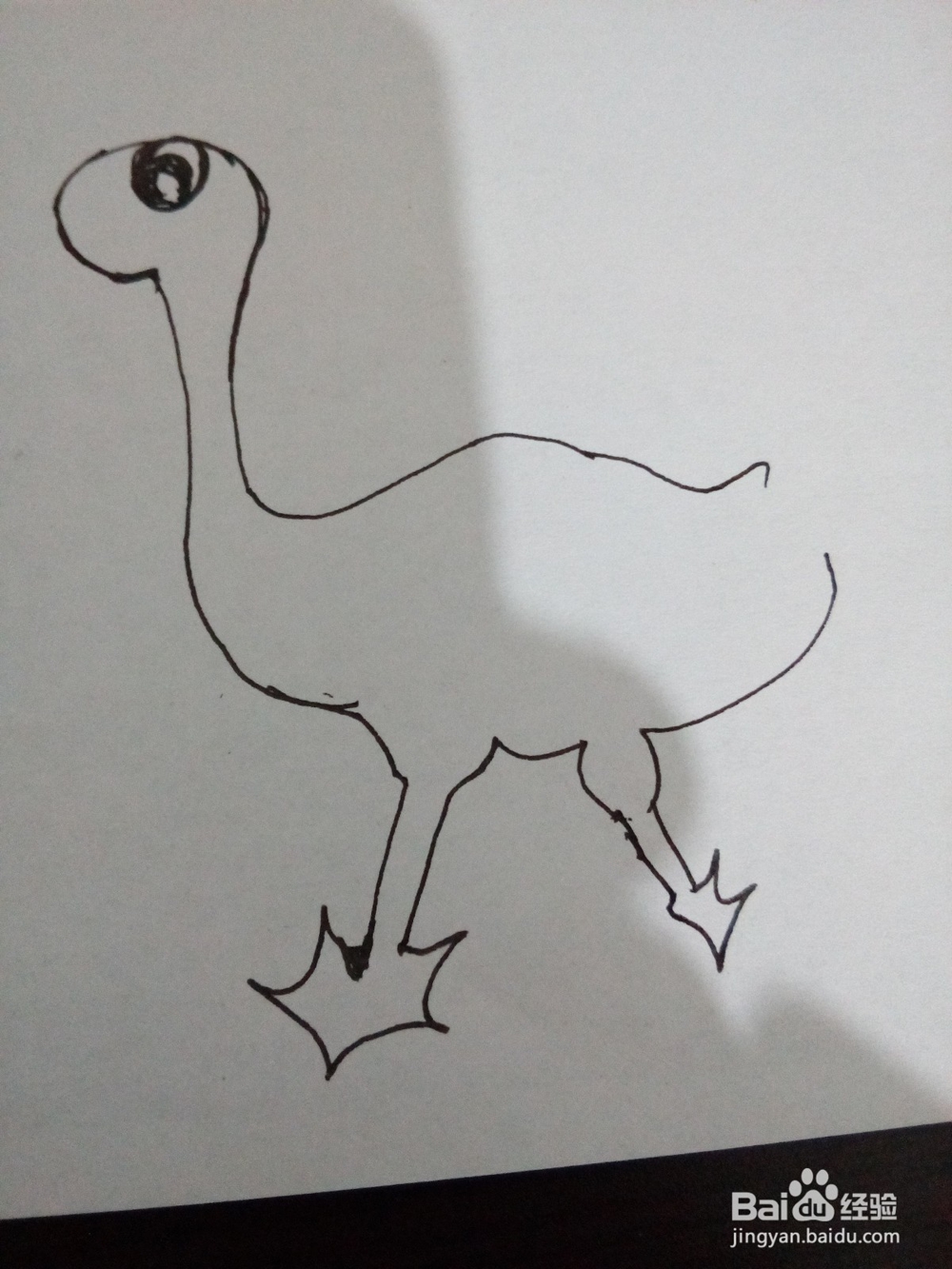 怎样简笔画可爱的小黄鸭