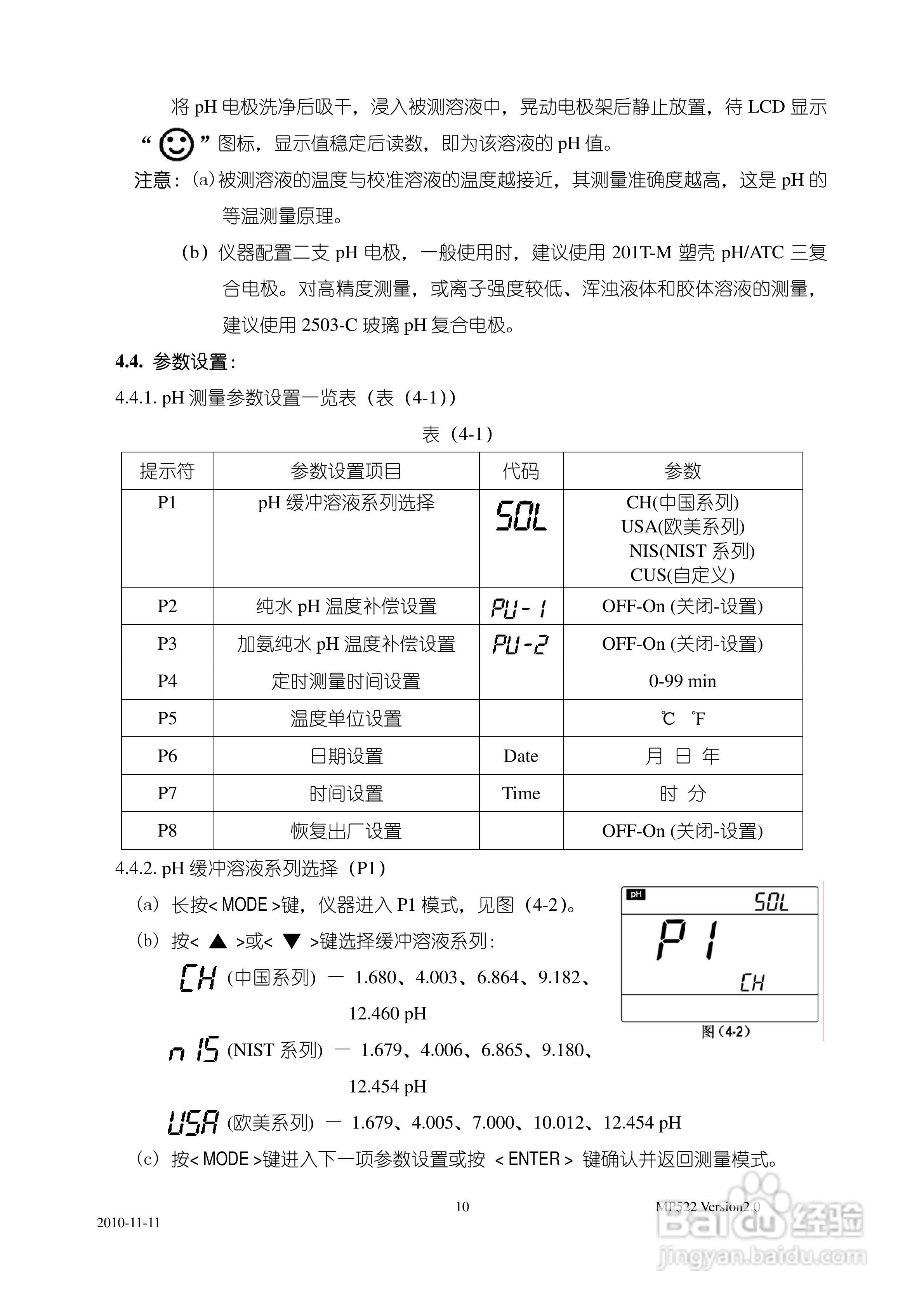 SANXIN MP522型精密pH/电导率仪使用说明书:[2]