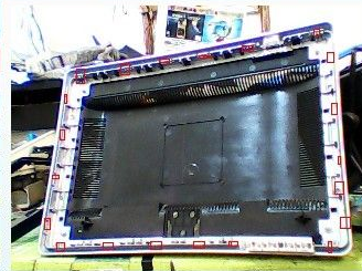 HP w1907 液晶 图解拆机！！