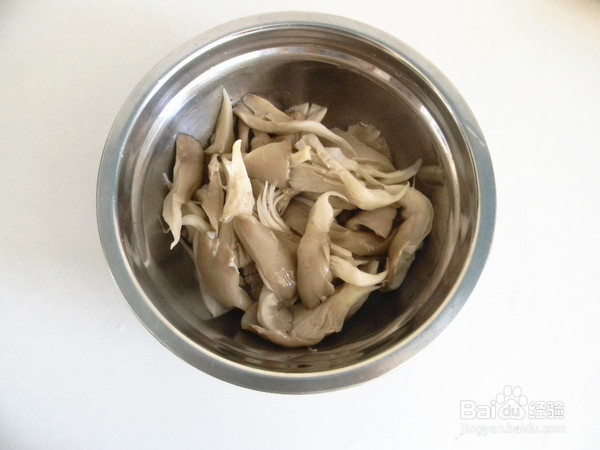 炸平菇的制作方法