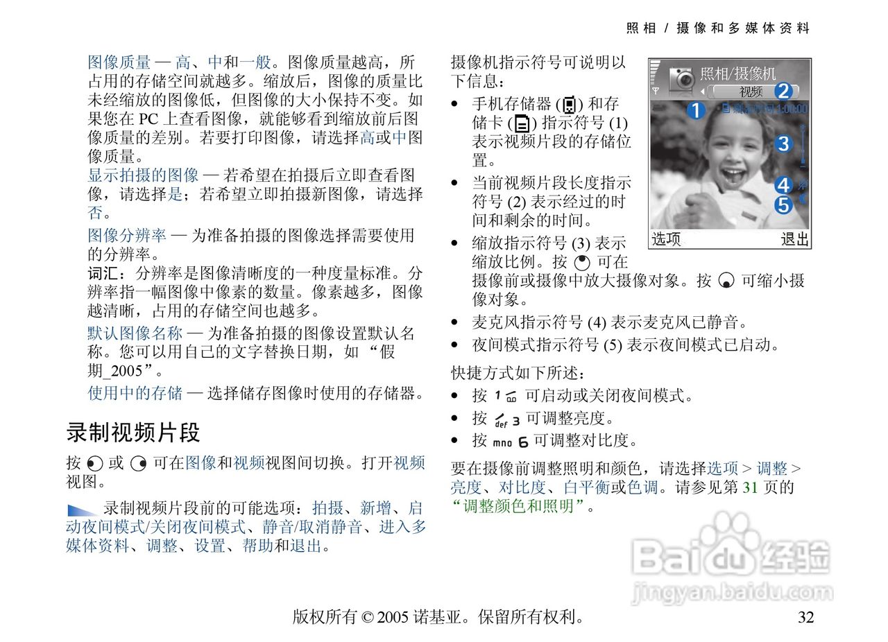 诺基亚6681手机使用说明书:[4]
