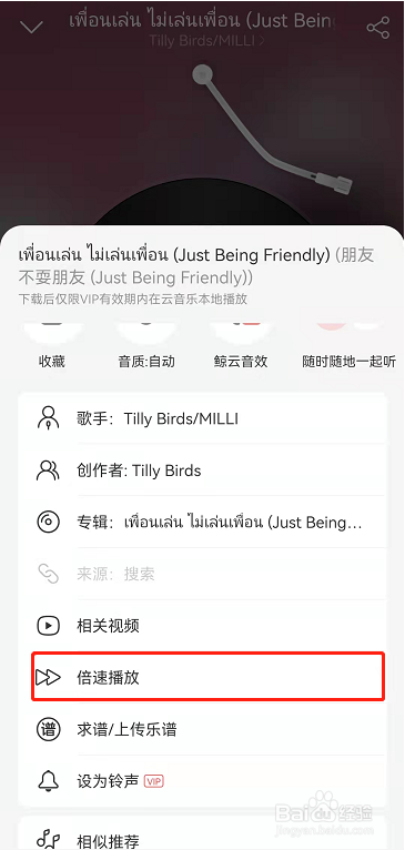 网易云音乐倍数播放在哪开