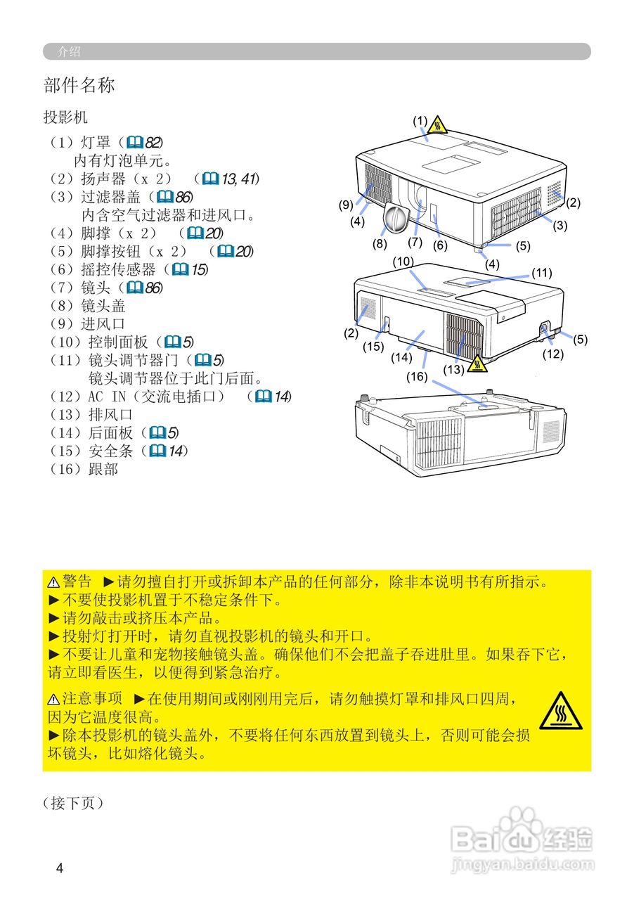 富可视IN5124投影机使用说明书:[1]