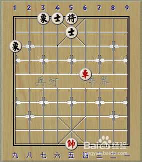 象棋残局：一车巧胜士象全系列：[4]简单3