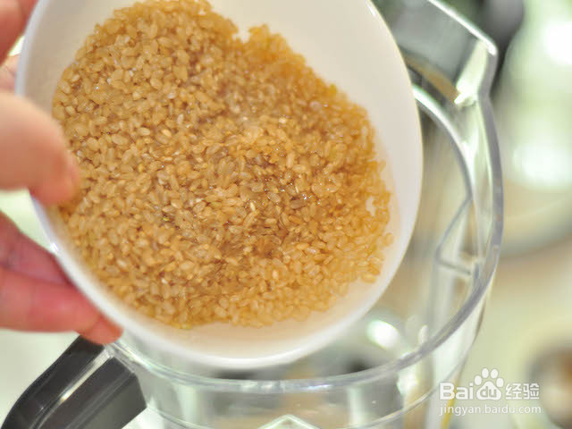 不能拒绝的花生糙米浆